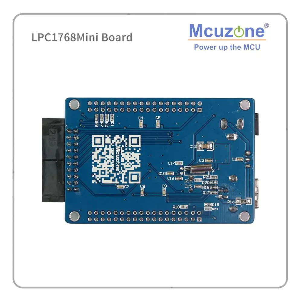 LPC1768 мини плата 100 МГц Cortex-M3, USB, EMAC, UART, SPI, igc, ADC, DAC, SD NXP GPIO CAN