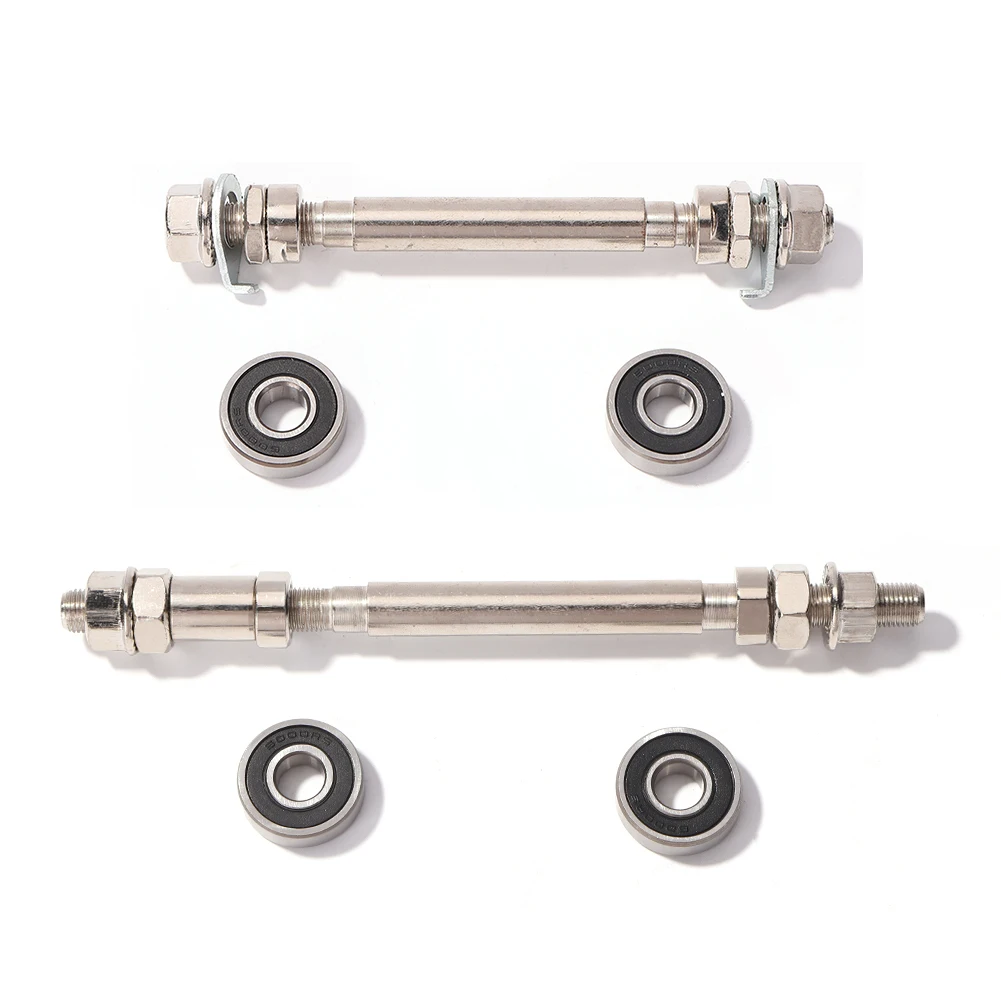 

140/180mm Mountain Bike Front Rear Wheel Hub Axle with 2 Bearings MTB Bicycle Spindle Shift Shaft Lever Cycling Replacement Part