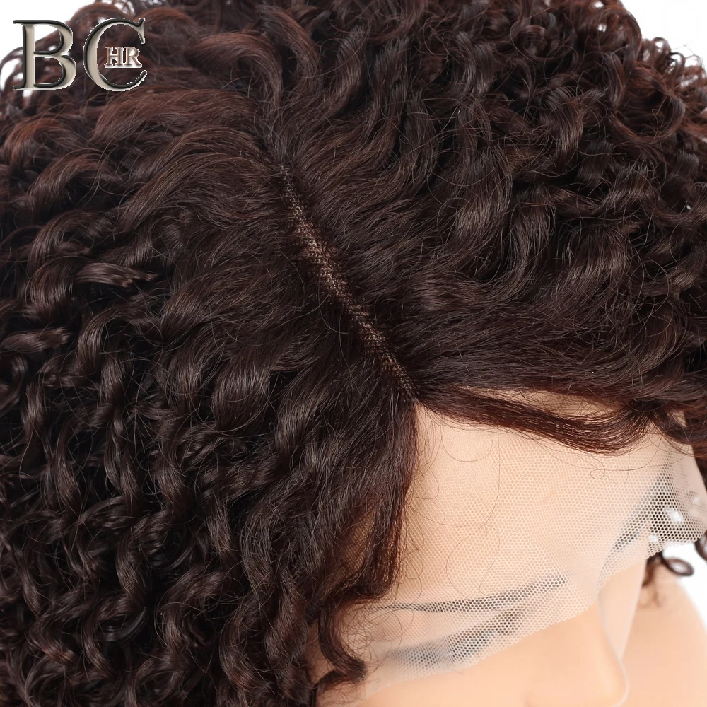 BCHR афро кружевные передние парики коричневые черные синтетические для черных
