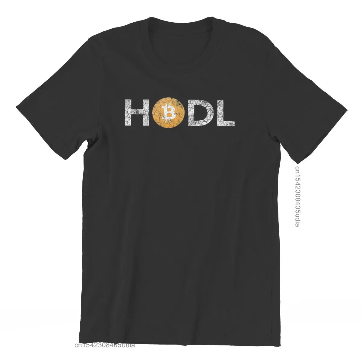 

Bitcoin Cryptocurrency Meme Vintage Hodl T Shirt Vintage Goth Summer Loose Cotton Men's Camisa Streetwear Harajuku O-Neck Tshirt