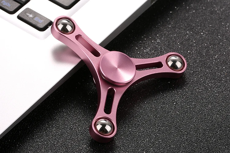 Забавная игрушка для детей и взрослых, Спиннер Tri-Spinner, металлический Спиннер EDC, Спиннер для детей, антистрессовая игрушка-головоломка J0150