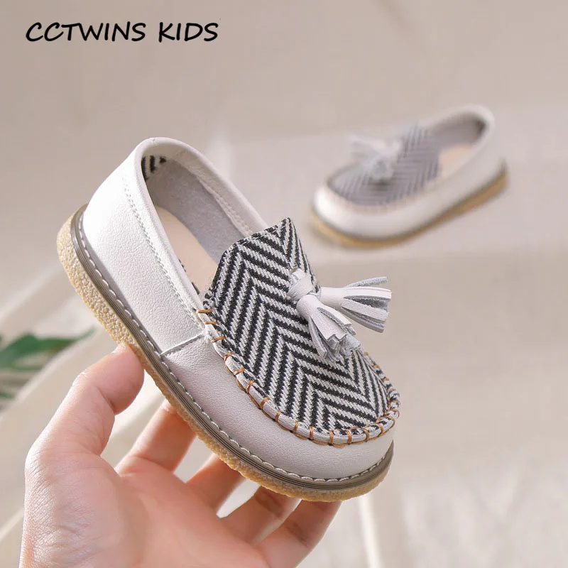 

CCTWINS Kids Shoes 2020 Spring Children Fashion Fringe Flat Baby Girls Brand Loafer Boys Fashin Tassel Slip On Shoes LM2099