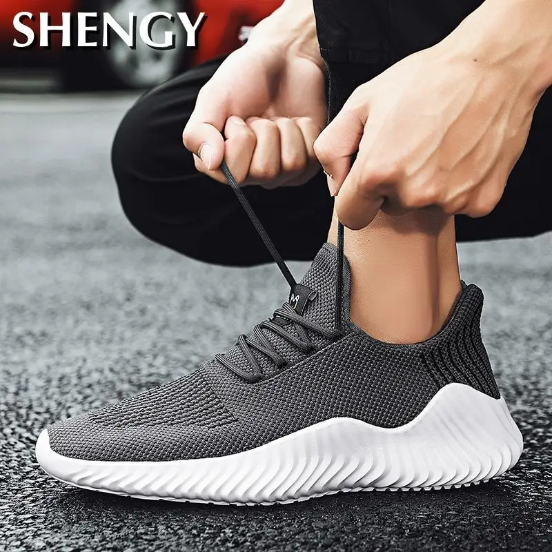 Высококачественная спортивная обувь для мужчин 2020 Легкие дышащие кроссовки
