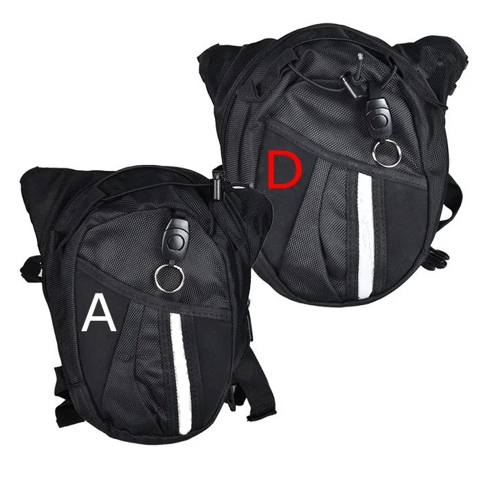 Дополнительная нейлоновая черная поясная сумка из полиэстера для мотоцикла или