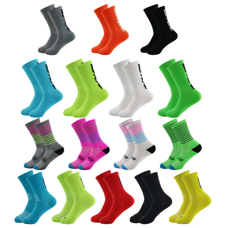 

2021 Coolmax Men Women Cycling Socks Breathable Outdoor Sport Basketball Running Football Summer Socks Hiking Climbing socks