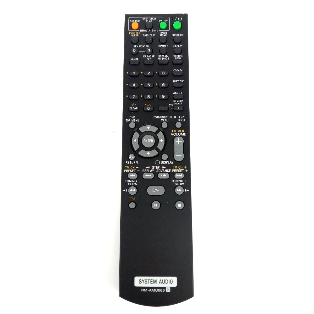 Новый оригинальный RM-AMU063 для Sony домашний аудио Системы дистанционного Управление для CMT-DH40R HCD-DH40R Fernbedienung