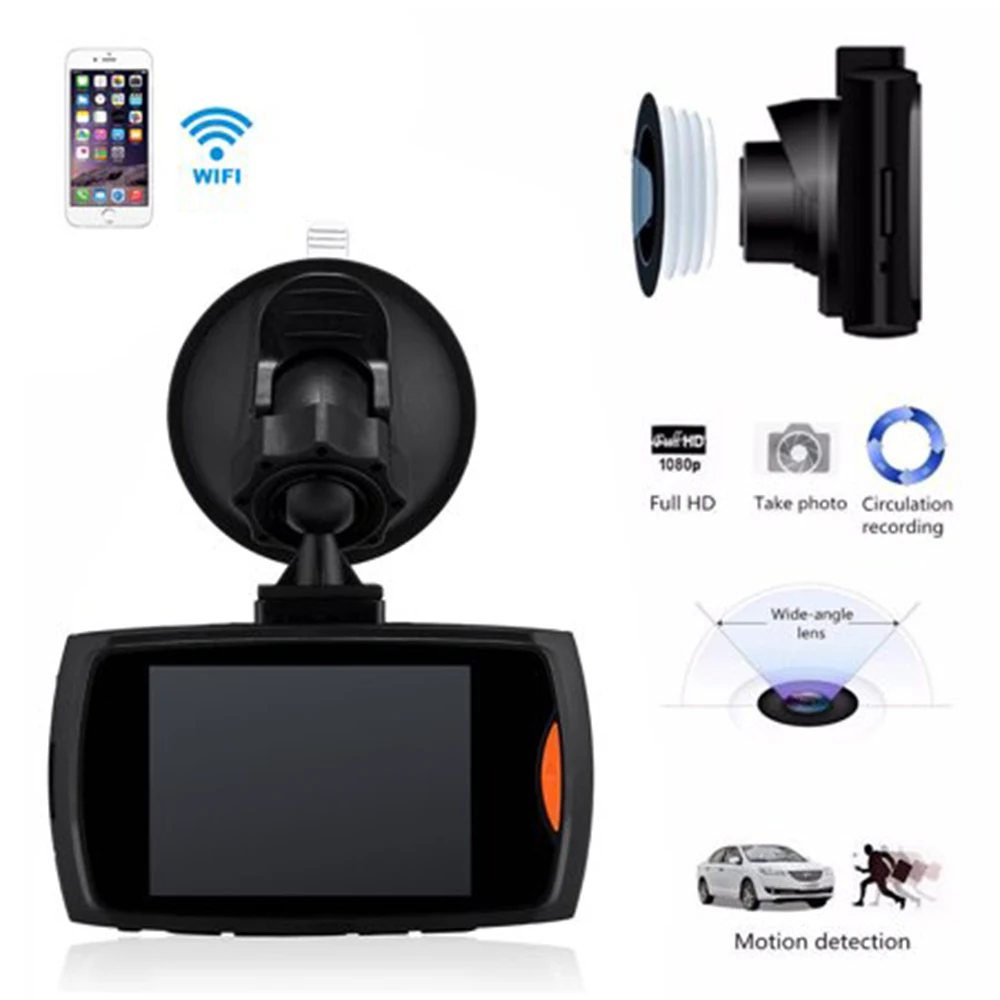 G30 2 4 &quotАвтомобильный видеорегистратор камера Full HD 1080P Автомобильный Dash Cam 120