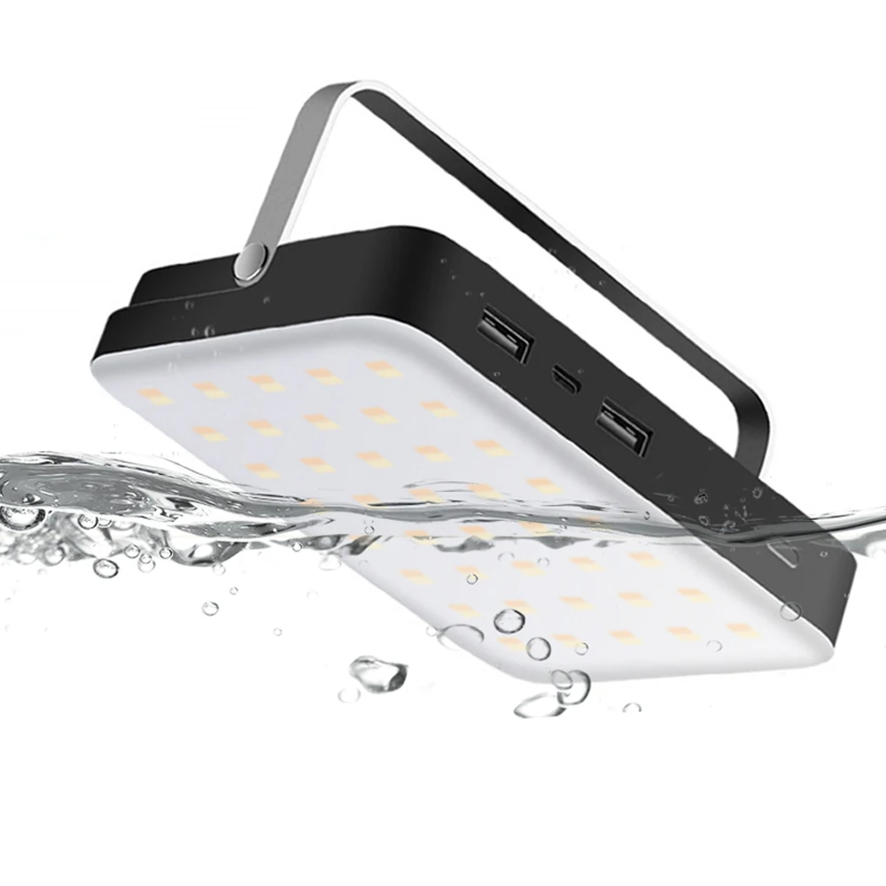 

Фонарь для кемпинга с питанием от аккумулятора Перезаряжаемый фонарь для кемпинга Usb Для кемпинга Принадлежности Рыбалка Power Bank Наружное ос...