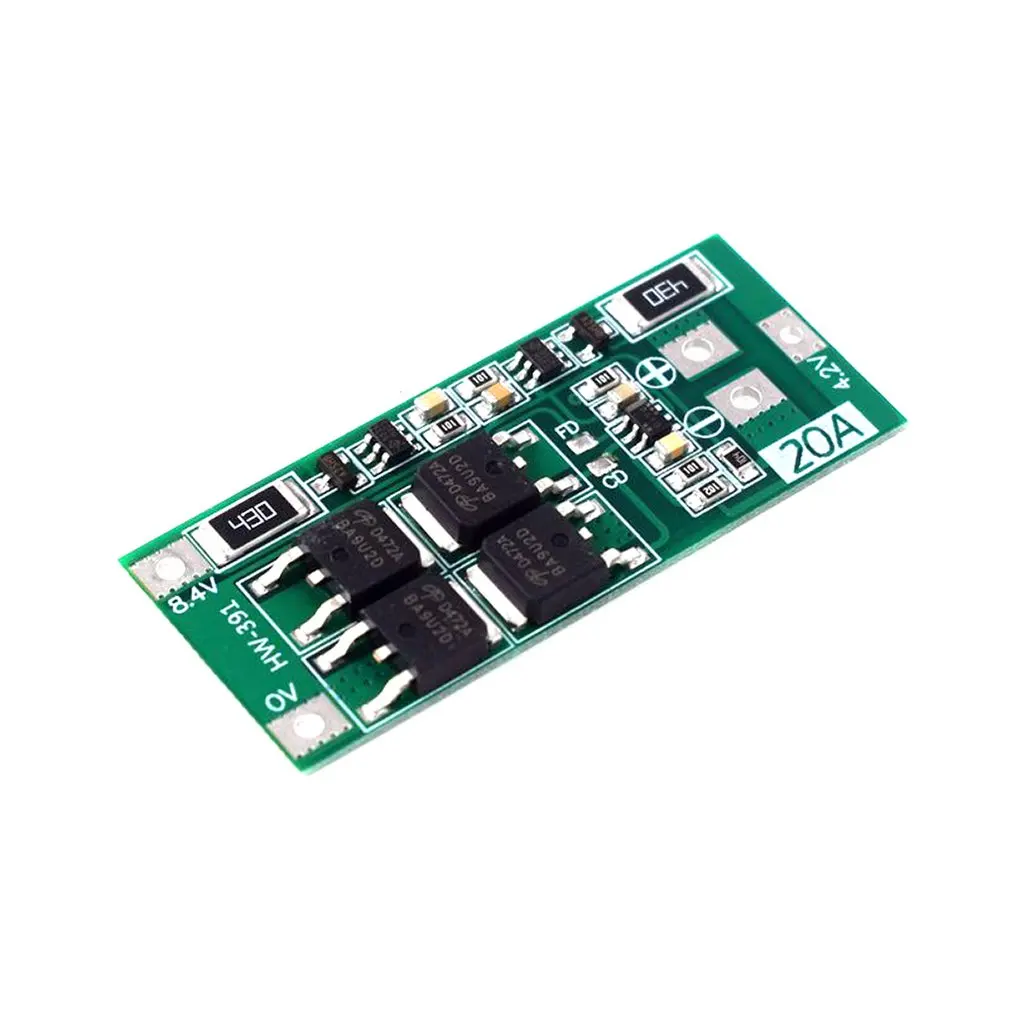 Защитная плата 20A для зарядного устройства литиевых аккумуляторов 18650 внешний
