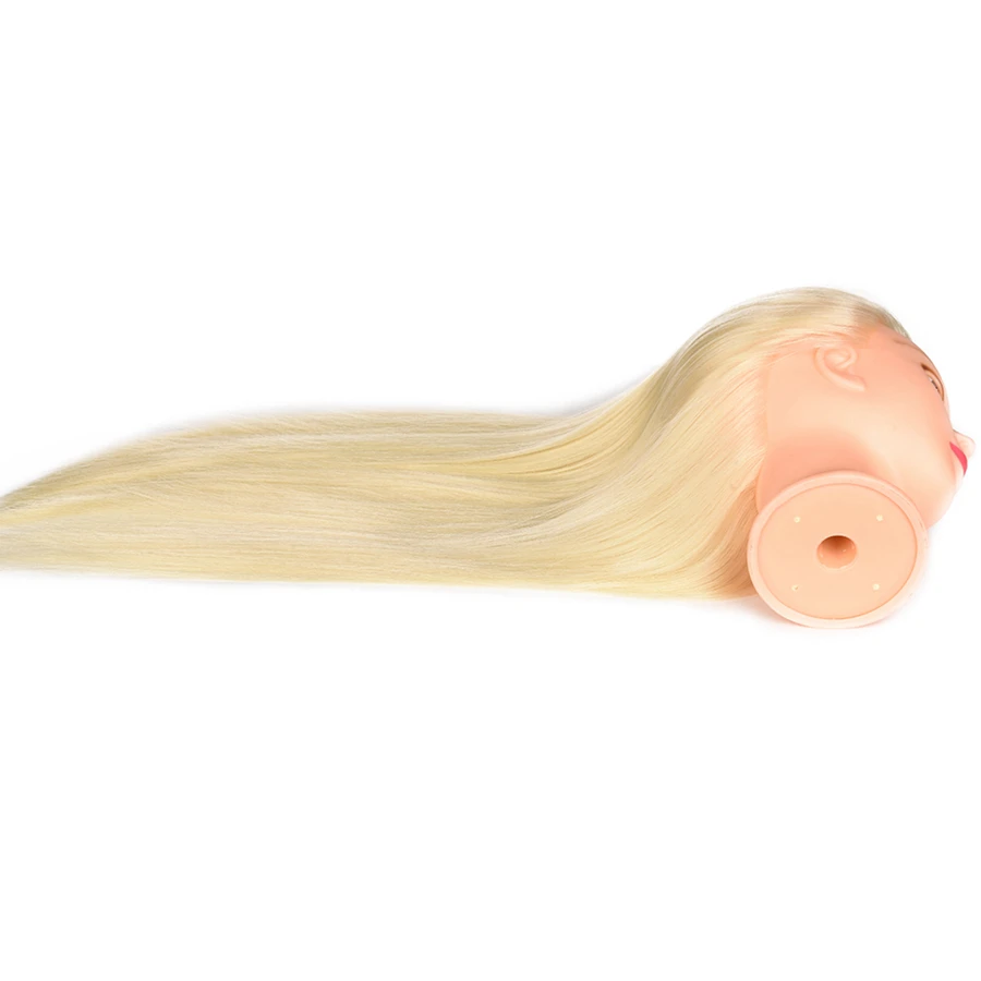 Mannequin Training Head head dolls for hairdressers hair synthetic mannequin hairstyles Female Hairdressing Styl |
