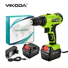 Электрическая дрель YIKODA, беспроводная отвертка 21 в с литиевым аккумулятором