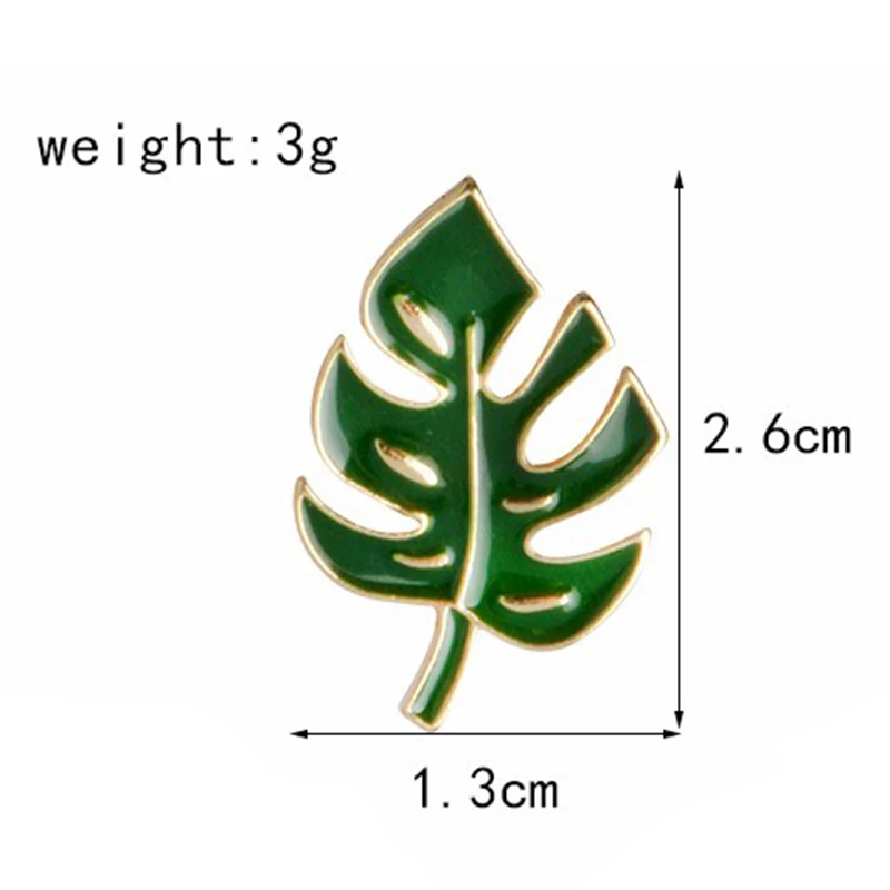 Листья брошки пуговицы заколки свитер жакет на воротнике Противоударная заданяя