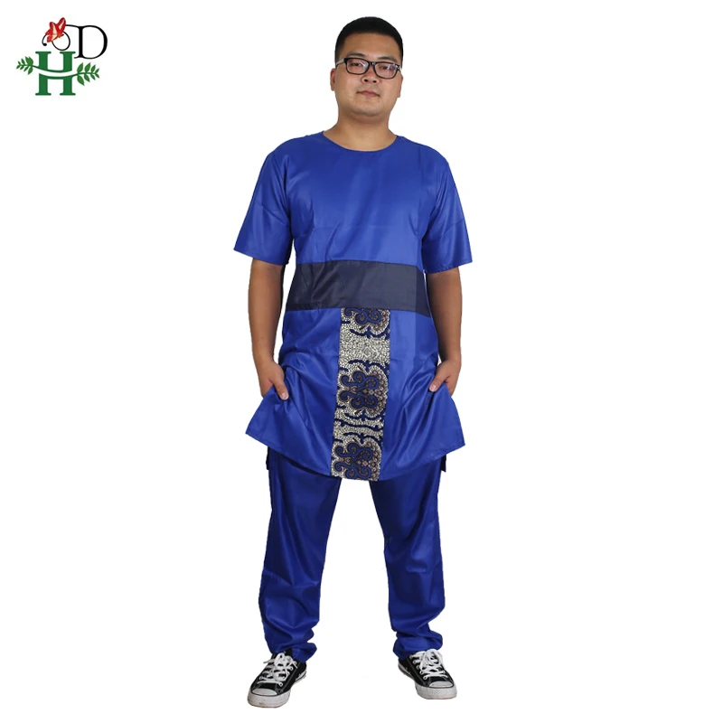 Африканская мужская одежда H &amp D Дашики базин богатый Африканский костюм для