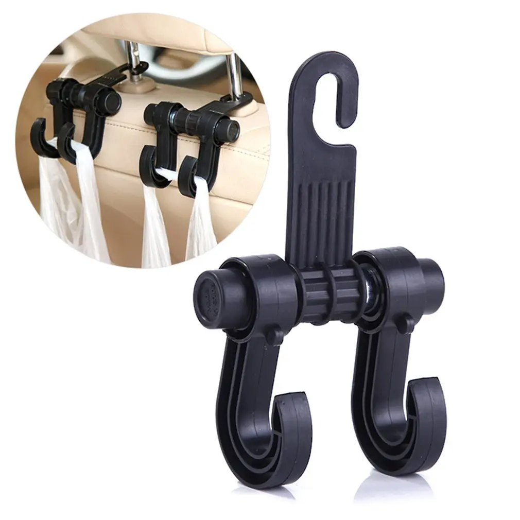 

Vehicle multi-purpose hook chair back hook