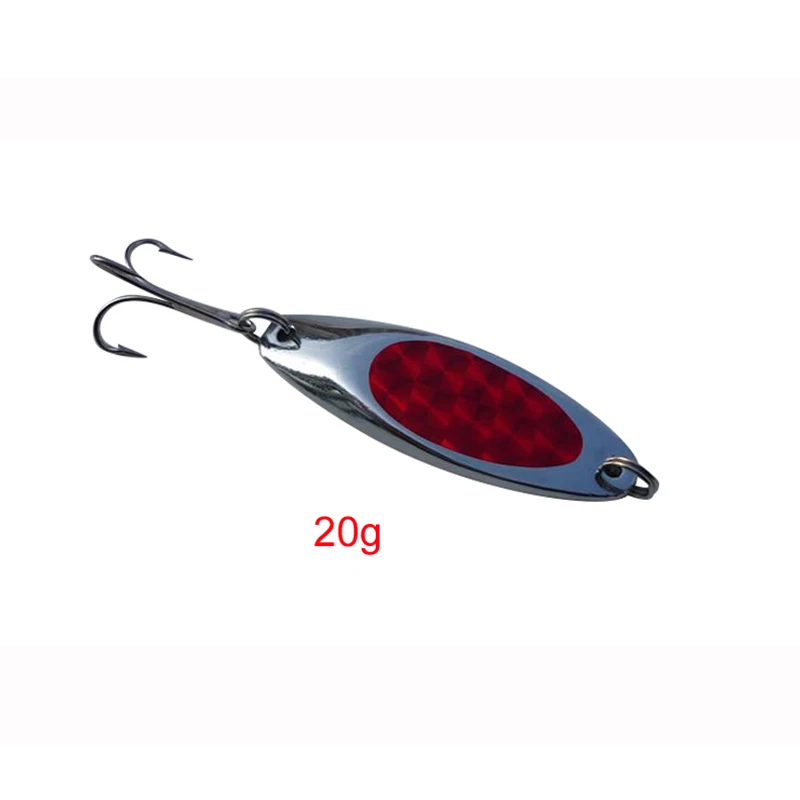 L012B металлическая блесна ложка приманка жесткая блестки искусственные приманки