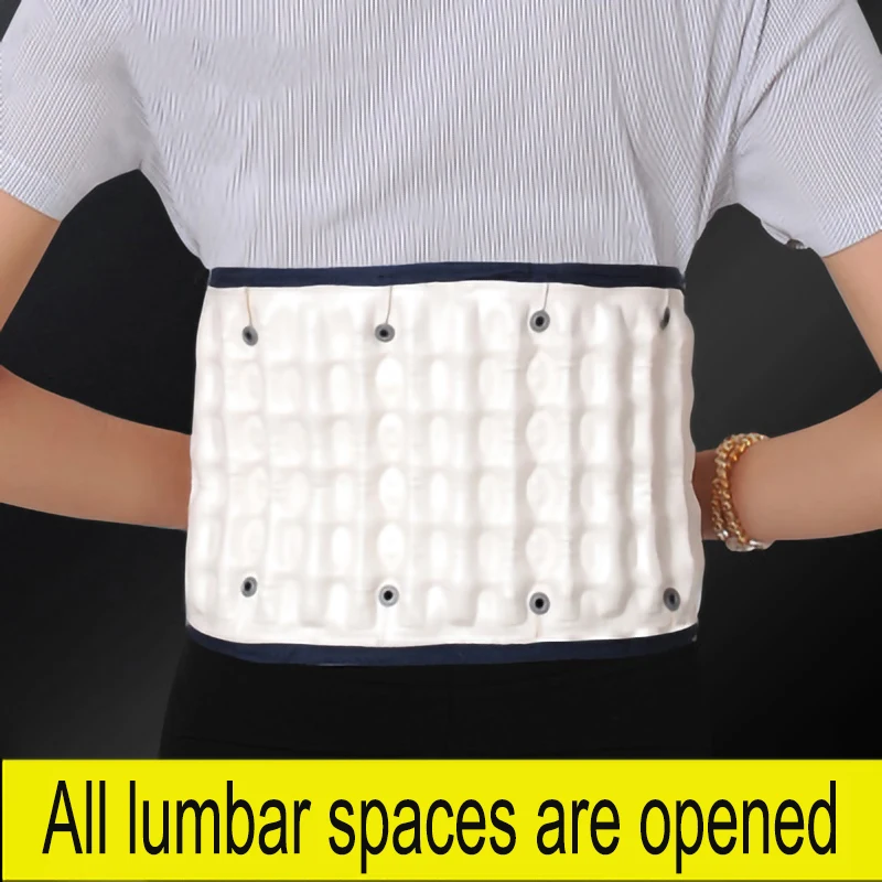 Поясничный поддерживающий пояс медицинский надувной поясничная поддержка