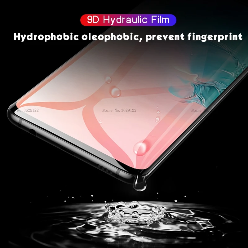 Полная защитная пленка для экрана samsung Galaxy Note 10 S10 Plus S9 S8 S10e Гидрогелевая Pro 8 9