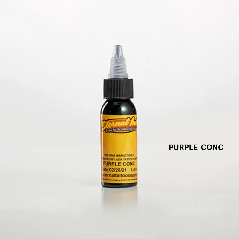 purple conc Перманентные чернила татуировки пигмент tinta татуировки pigmento tinta tatuaje татуировки цвет tinta tatuagem goochie динамические чернила - Цвет: purple conc