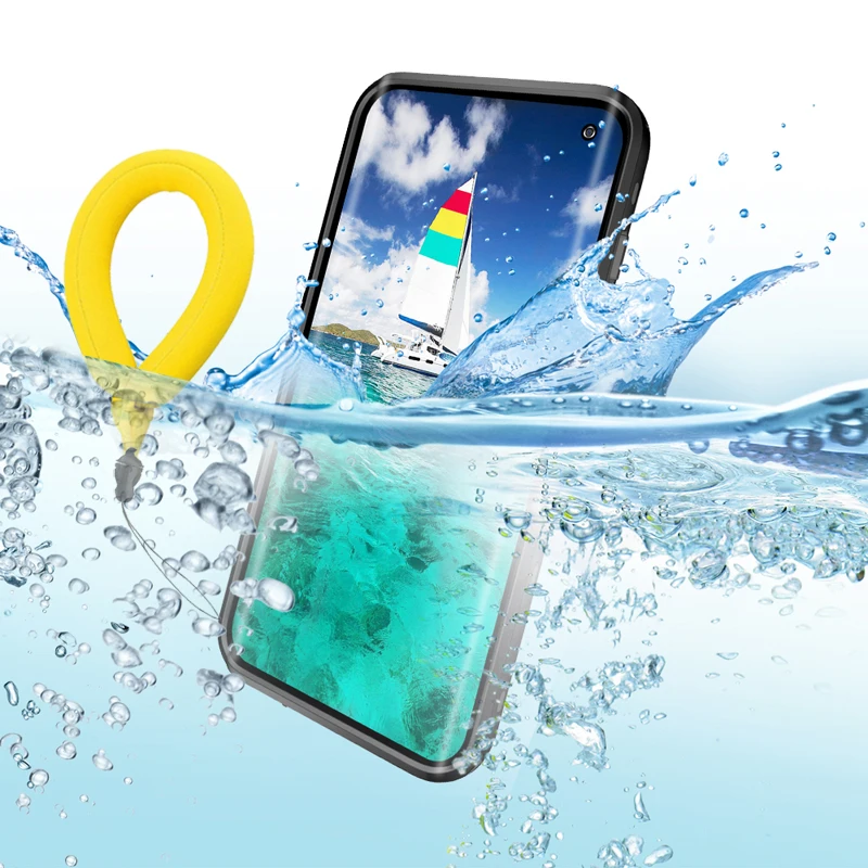 Водонепроницаемый Чехол IP68 360 для Samsung Galaxy S10 Plus защита от снега чехол S9 Note 9 |