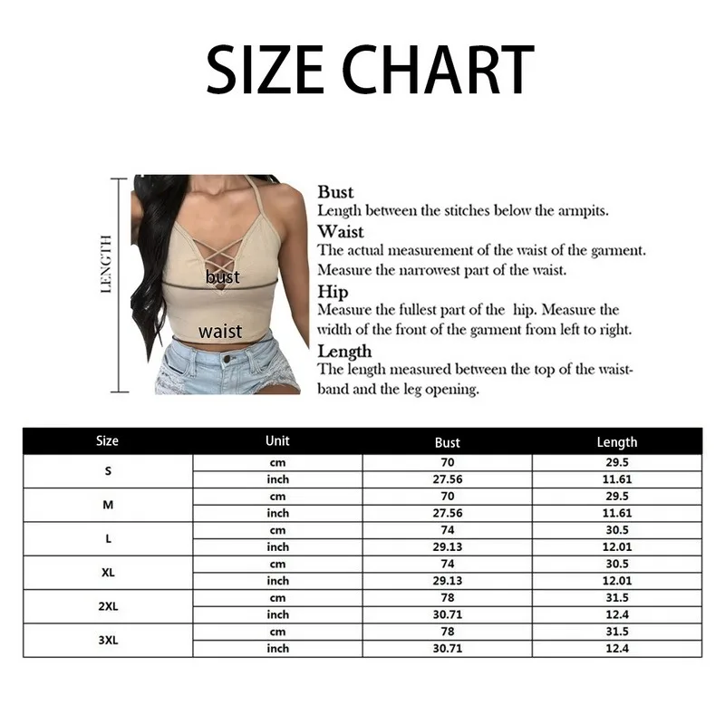 

Ladies Fashion Camisole 2021 New Spring Summer Women's Solid Color Halter Sexy Cross Strap Vest Top Plus Size S-3XL