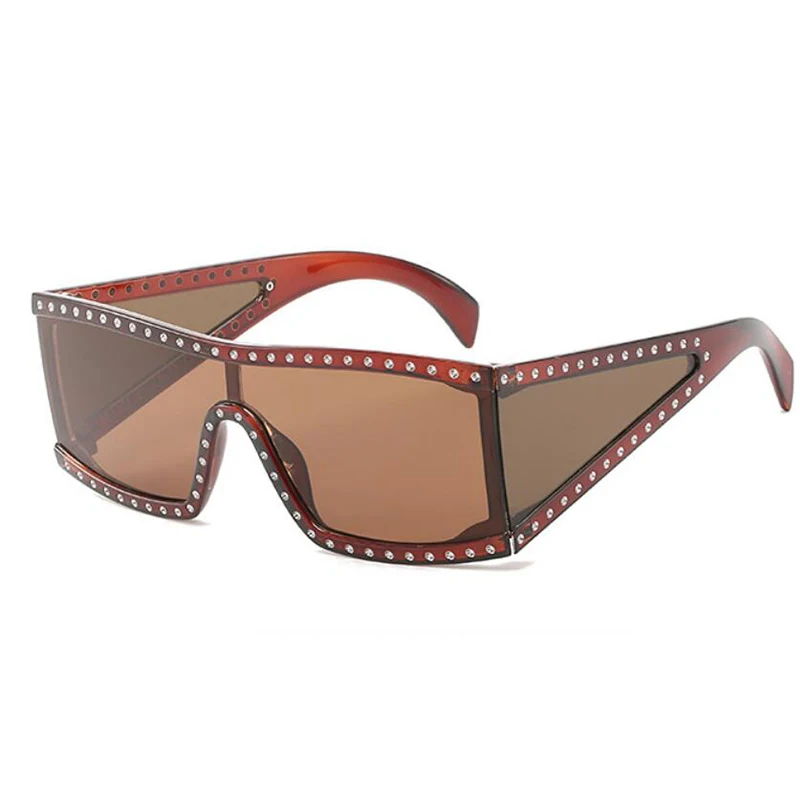 Солнцезащитные очки большого размера для мужчин и женщин роскошные брендовые