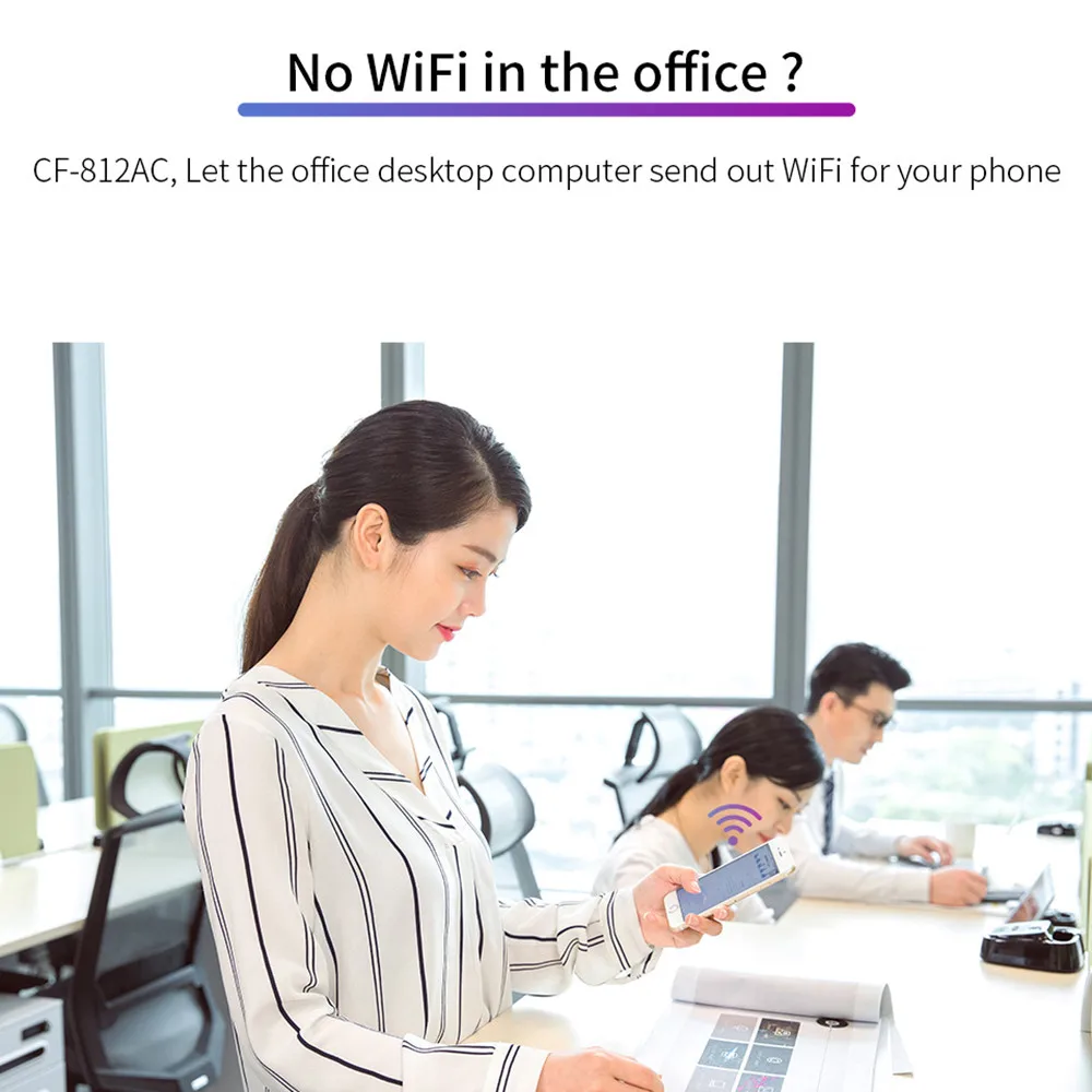 Kebidu Wi Fi антенна на Ethernet Dongle 1200 Мбит/с двухдиапазонный беспроводной Lan USB адаптер