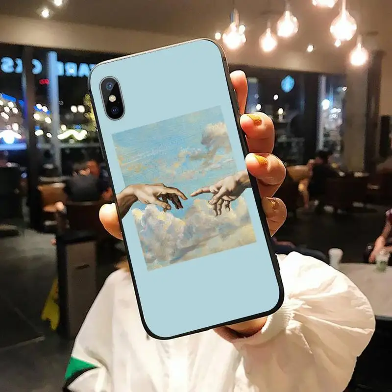 Girl Angel Great art aesthetic Phone Case for iPhone 11 12 mini pro XS MAX 8 7 6 6S Plus X 5S SE 2020 XR shell | Мобильные телефоны
