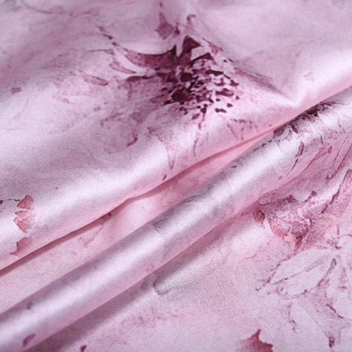 Шелковая ткань с принтом шириной 105 см эластичная атласная 20 мм Мягкая рубашка