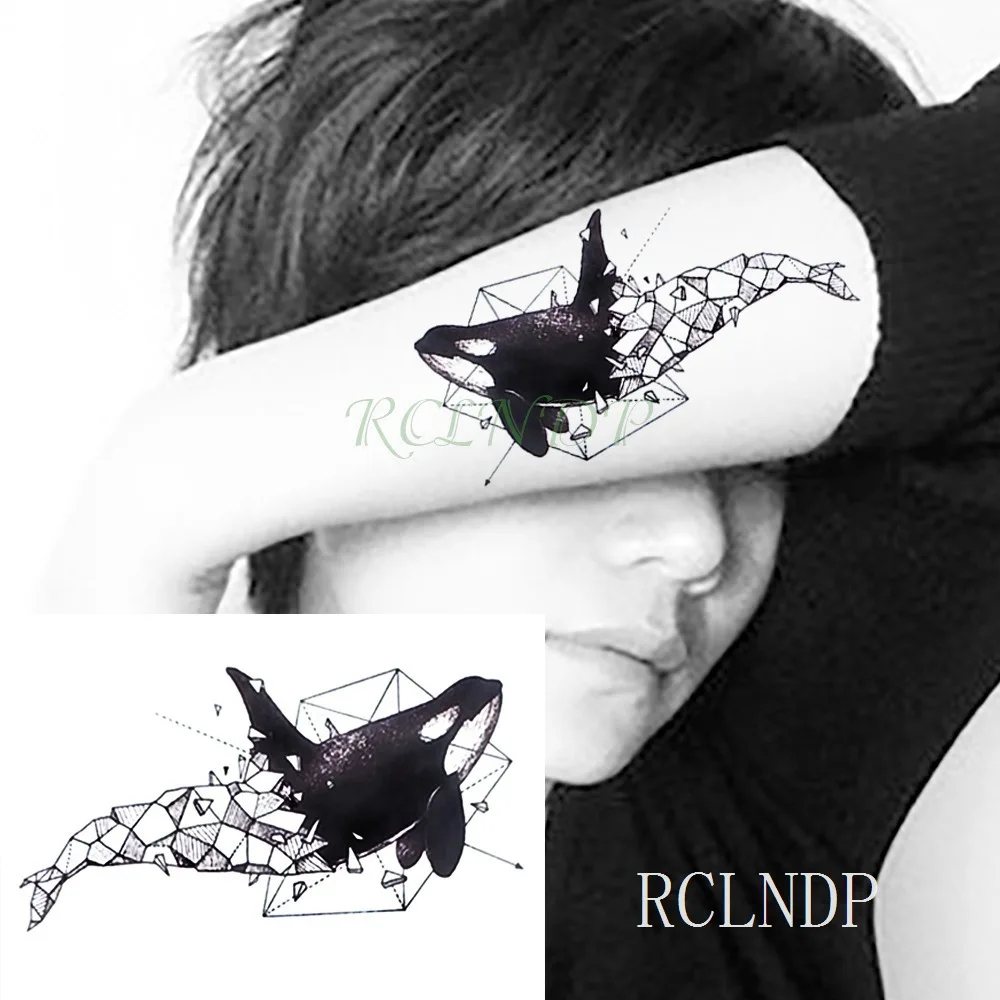 Водонепроницаемые временные тату наклейки КИТ маленькие поддельные флэш