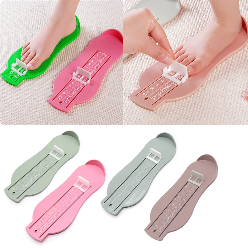 Детская линейка для измерения длины стопы измеритель калькулятор детской обуви