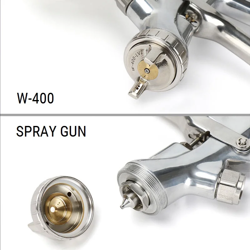 SPMEKE W-400 пистолет-распылитель W400 краски HVLP ручной пистолет Гравитационный Тип