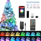 Гирлянда с большими бусинами, USB, Wi-Fi, Bluetooth, дистанционное управление