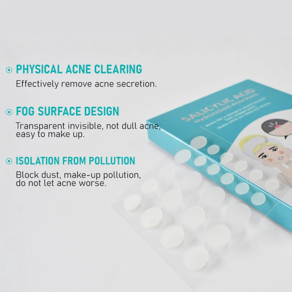 72 шт. пластыри от прыщей и на лице | Красота здоровье