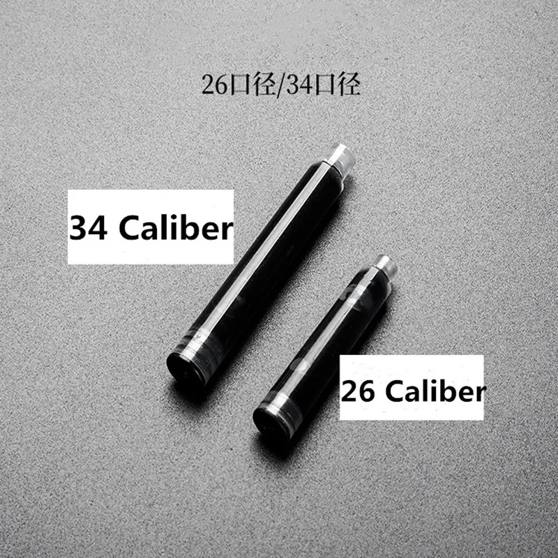 Чернильные стержни 10 шт. универсальные чернильные для перьевой ручки черные