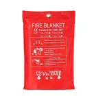 1 шт. 1 м X 1 м одеяло для пожара из стекловолокна аварийное одеяло для выживания противопожарное укрытие одеяло для пожарной безопасности аварийное одеяло