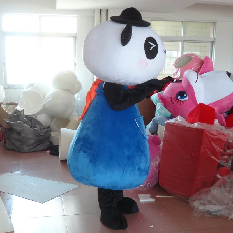

Panda Mascot Costume Suits Cosplay Party Game Dress Outfits Advertising Promotion Carnival Halloween Xmas Adults Fursuit
