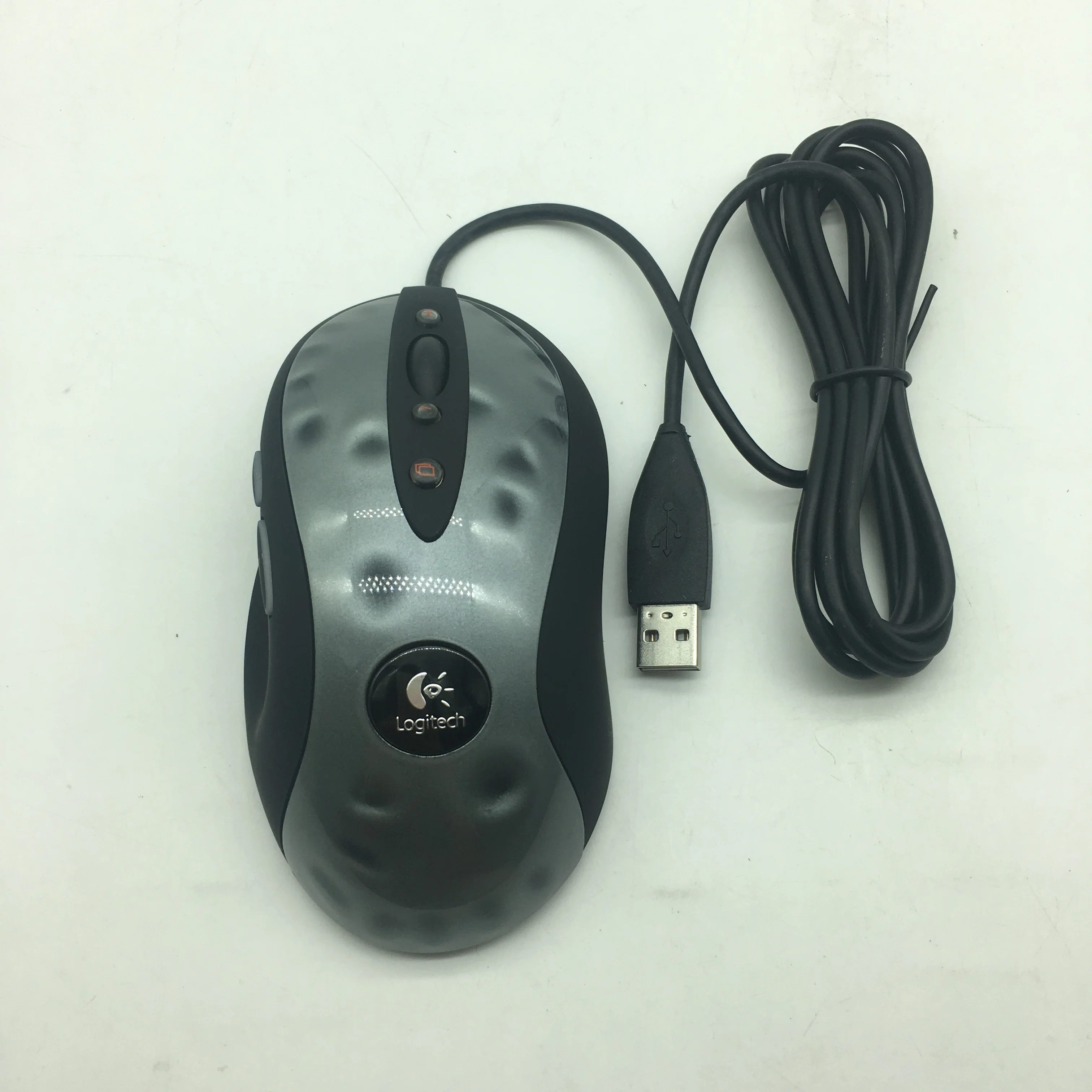 Оригинальная Классическая игровая мышь Logitech MX518 1600DPI|Мыши| |