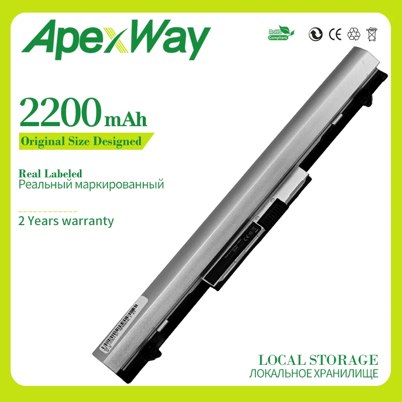 

Apexway 4 Cells Laptop Battery For HP Probook 400 430 440 G3 RO04XL RO06XL HSTNN-LB7A HSTNN-PB6P HSTNN-Q96C HSTNN-Q98C P3G13AA