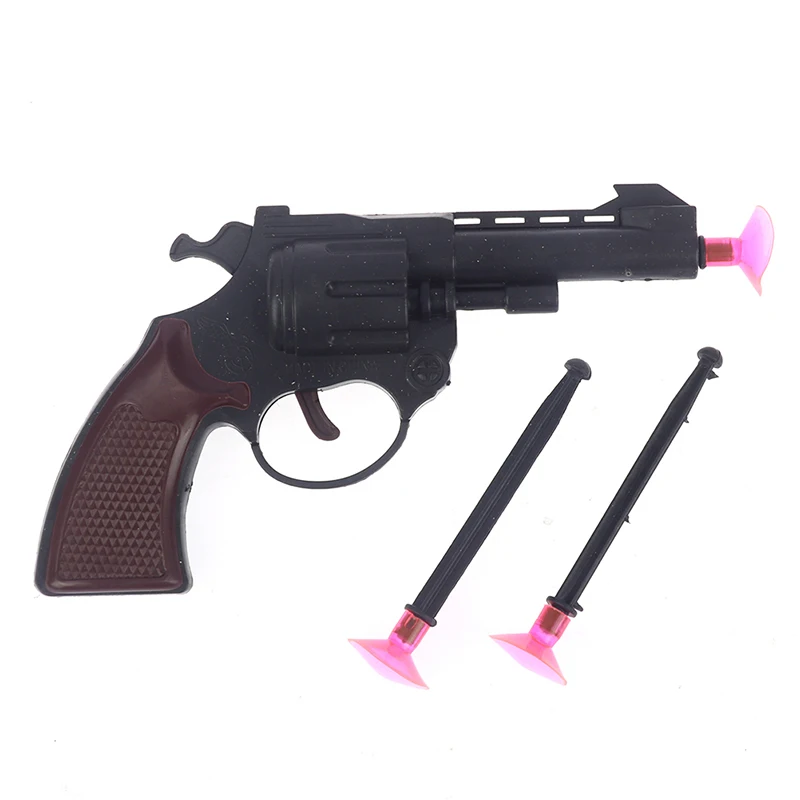 1Set Children Kids Shooting Toy Dart Launcher Parent-Child Interaction Sucker Soft Bullet Gun Toy Interactive Games