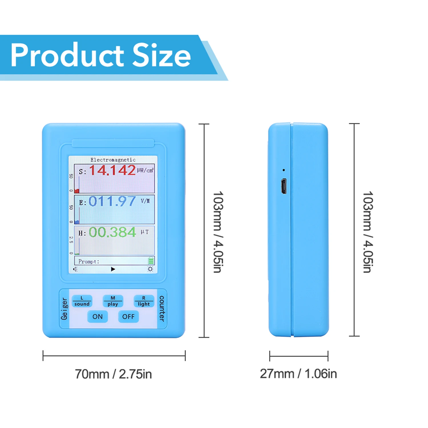 BR-9A Electromagnetic Radiation Detector High Accuracy Professional Semi-functional Type Tester | Инструменты