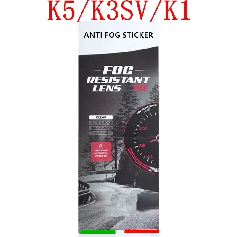 K5 мотоциклетный шлем противотуманная пленка для K3SV K1 шлемы козырек наклейка