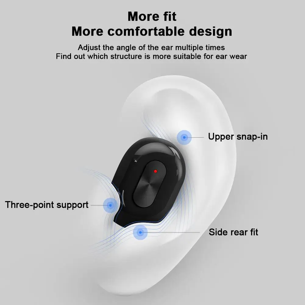 Bluetooth стереогарнитура HD беспроводные наушники с шумоподавлением 5 0 игровые