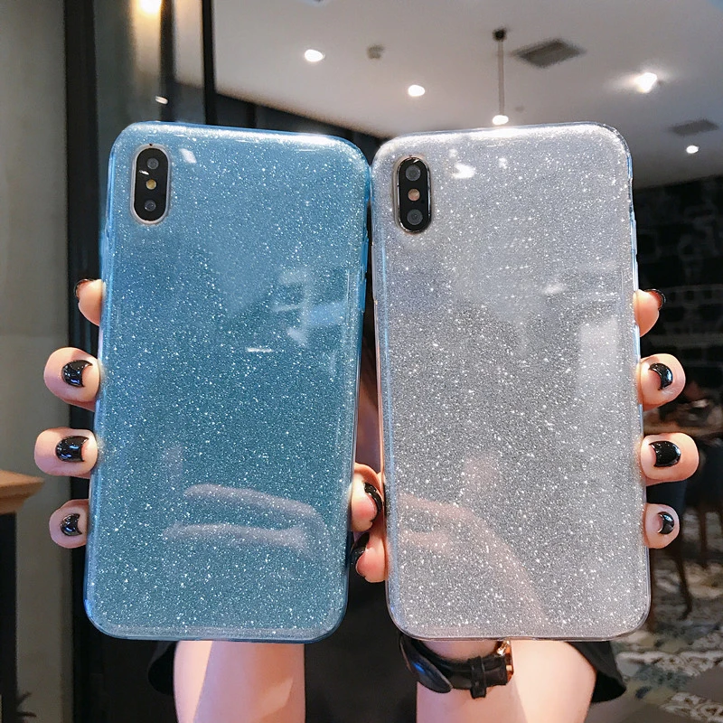 Чехол для телефона с блестками и порошком "три в одном" для OPPO A83 A79 A75 A73 F5 Youth F3 F1S R15 R11 R11S Plus K1 R17 F9.