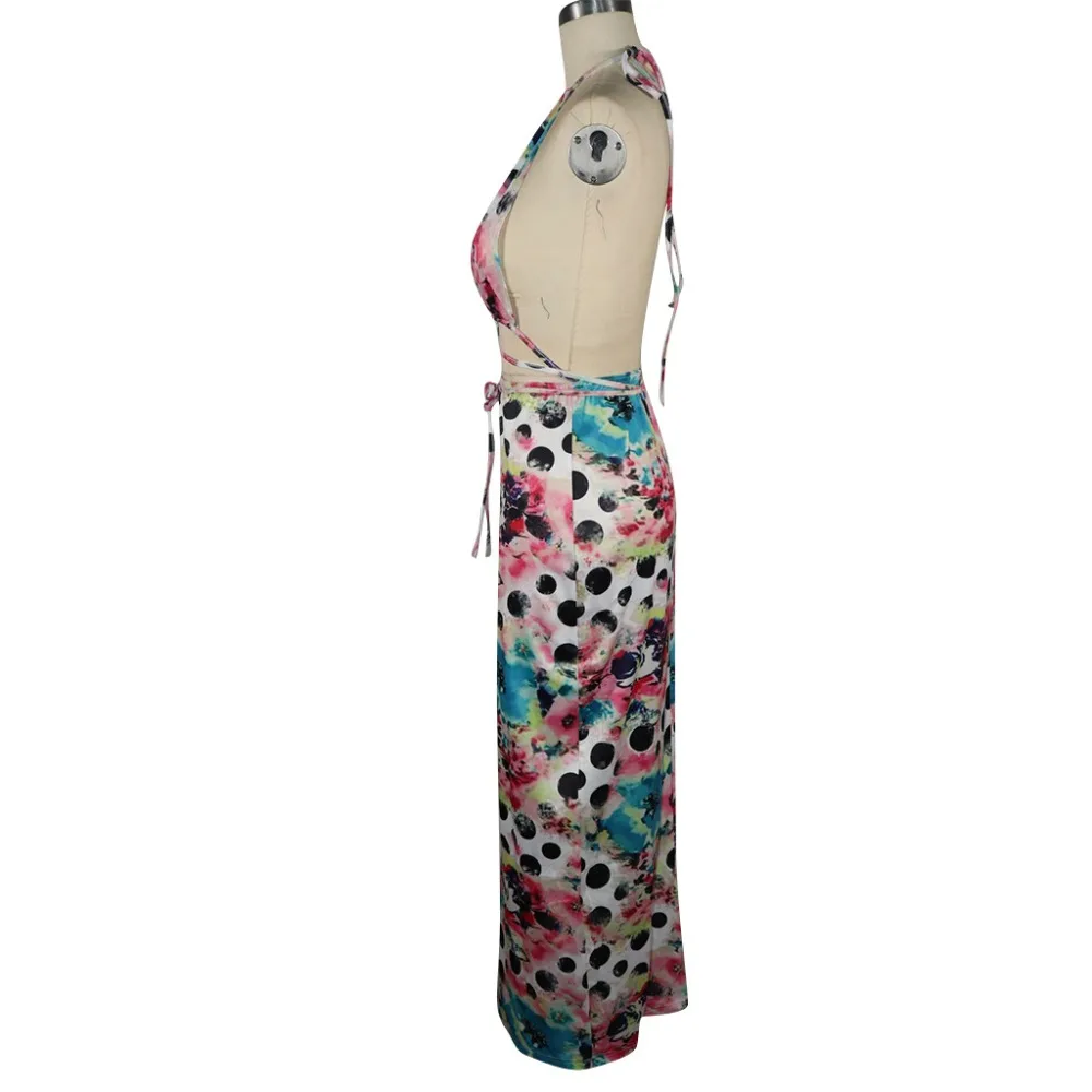 Длинное платье vestidos vestido с принтом, женское платье, длинный, с бретелями, Сексуальные вечерние платья, вечерние платья, женская одежда
