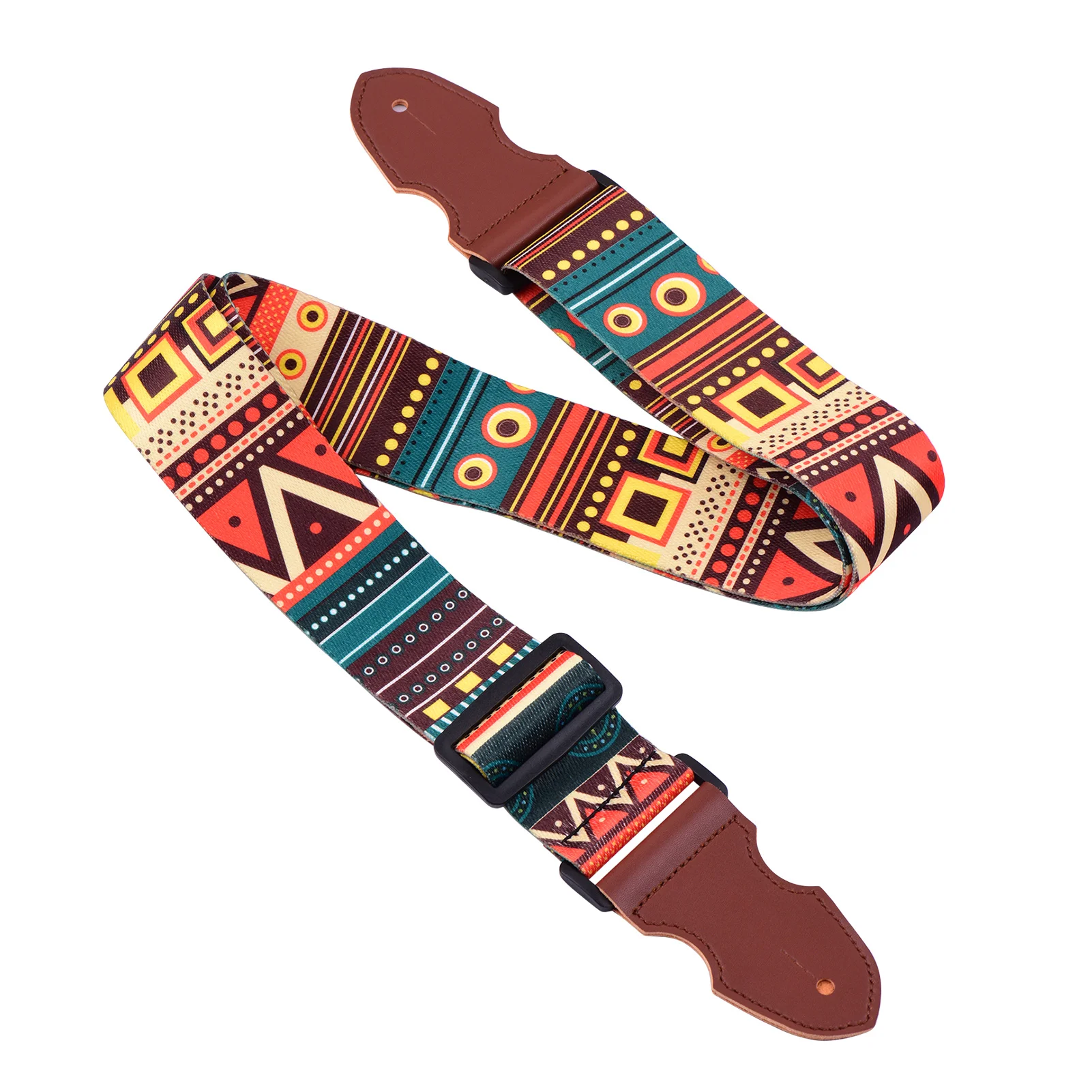 Наплечный ремень из мягкого полиэстера с кнопкой блокировки гитары адаптер для