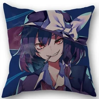 anime usami renko cushion pillow tentofficehome cotton linen zippered pillowcase family home accessories customizable one side