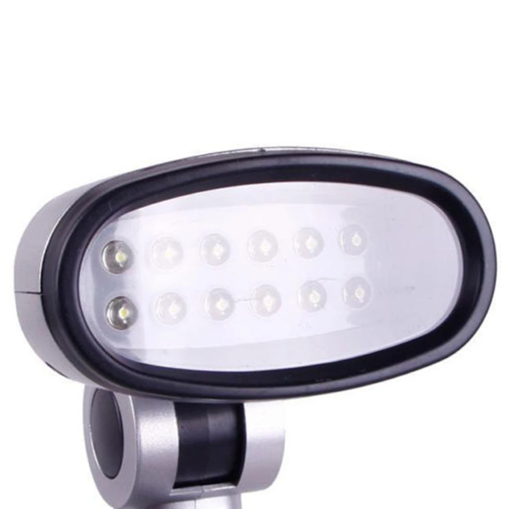 

12 LED Reading Table Lamp Battery Operated Camping Portable Practical Light Desk Bright Work