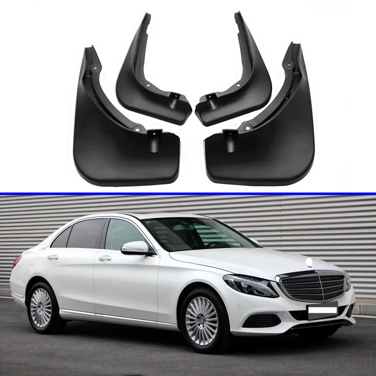 4 шт. брызговики для Mercedes Benz C Class (W205) C200 300 400 2014 2019|Грязезащита| |