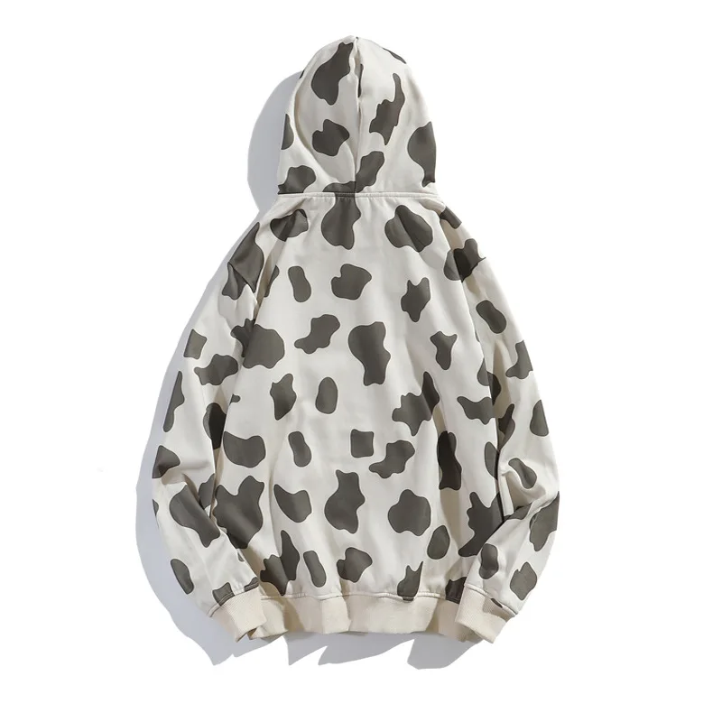 

Fleece-Lined Hooded Fashion Brand Hip-Hop Pullover Autumn Winter Ins Couple Wear Sports Hoodie Coat Advertising Shirt Hoodies