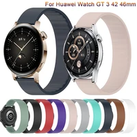 silicone band for huawei watch gt 3 gt3 46mm 42mm strap for gt2 46mm 42mm wristband bracelet for amazfit gtr 3 pro watch correa